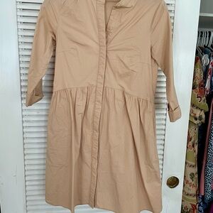 Tuckernuck Tan Long Sleeve Dress